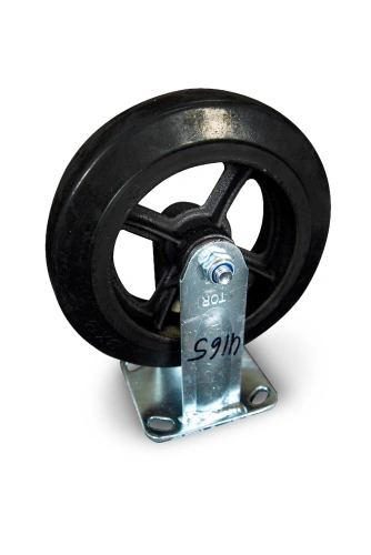 Колесо большегрузное неповоротное FCd 80 200 мм обрезиненное (N) по ценам производителя в Краснодаре с доставкой по всей России