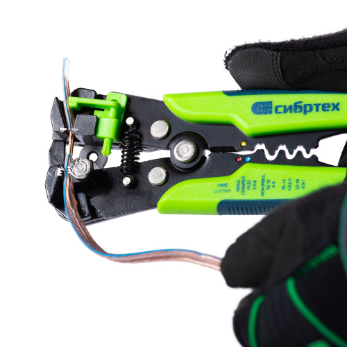Щипцы для зачистки электропроводов, функция обрезания проводов Сибртех по ценам производителя в Краснодаре с доставкой по всей России