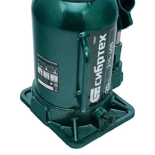 Домкрат гидравлический бутылочный, 20 т, 215-405 мм Сибртех по ценам производителя в Краснодаре с доставкой по всей России