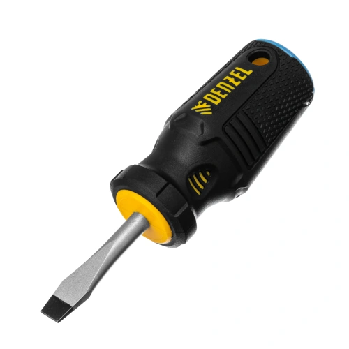 Отвертка, SL6x38 мм, S2, 3к рукоятка Denzel по ценам производителя в Краснодаре с доставкой по всей России