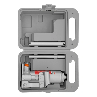 Домкрат гидравлический бутылочный, 2 т, h подъема 181-345 мм, в пластиковом кейсе Matrix купить в Москве с доставкой по всей России | ProtosMarket.ru