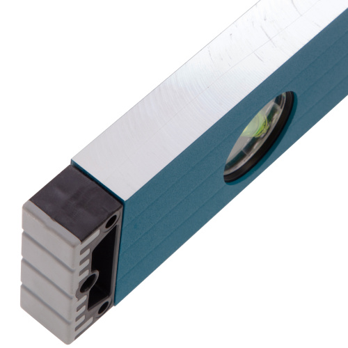 Уровень алюминиевый, 1000 мм, усиленный с ударопрочными заглушками, рукоятки, 3 глазка Gross по ценам производителя в Краснодаре с доставкой по всей России