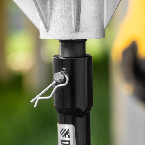 Шнек для грунта ER-80, диаметр 80 мм, длина 800 мм,соединение 20 мм, съемный нож Denzel по ценам производителя в Краснодаре с доставкой по всей России