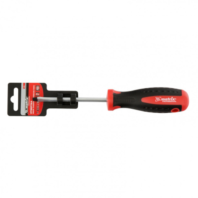 Отвертка Profi, SL6.5 х 100 мм, S2, двухкомпонентная рукоятка Matrix купить в Москве с доставкой по всей России | ProtosMarket.ru