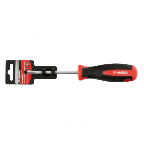 Отвертка Profi, SL6.5 х 100 мм, S2, двухкомпонентная рукоятка Matrix по ценам производителя в Краснодаре с доставкой по всей России