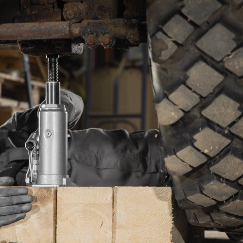 Домкрат гидравлический бутылочный, 8 т, h подъема 230-457 мм Matrix по ценам производителя в Краснодаре с доставкой по всей России