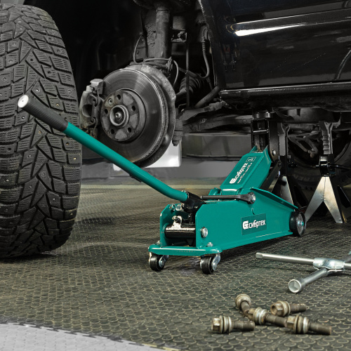 Домкрат гидравлический подкатной, 3 т, 192-532 мм, SUV Сибртех по ценам производителя в Краснодаре с доставкой по всей России