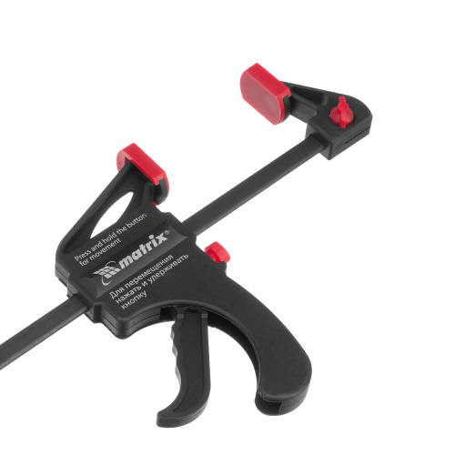 Струбцина универсальная F-образная, 200 х 315 х 45 мм, пластмассовый корпус Matrix по ценам производителя в Краснодаре с доставкой по всей России