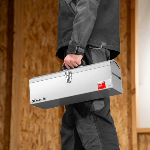 Ящик для инструмента, 484 х 154 х 165 мм, металлический Matrix по ценам производителя в Краснодаре с доставкой по всей России