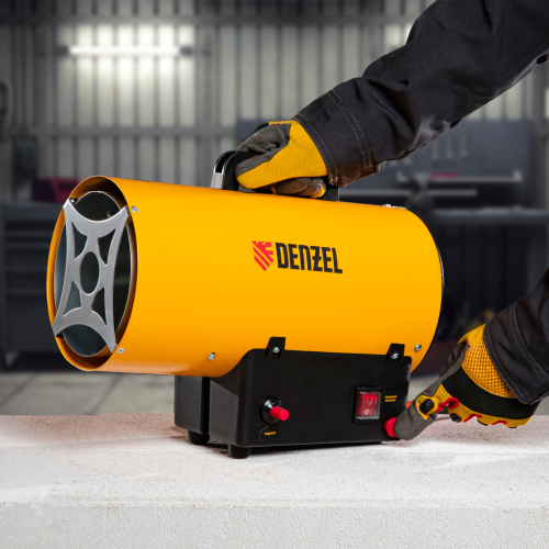 Газовая тепловая пушка GHG-10, 10 кВт, 300 м3/ч, пропан-бутан Denzel по ценам производителя в Краснодаре с доставкой по всей России