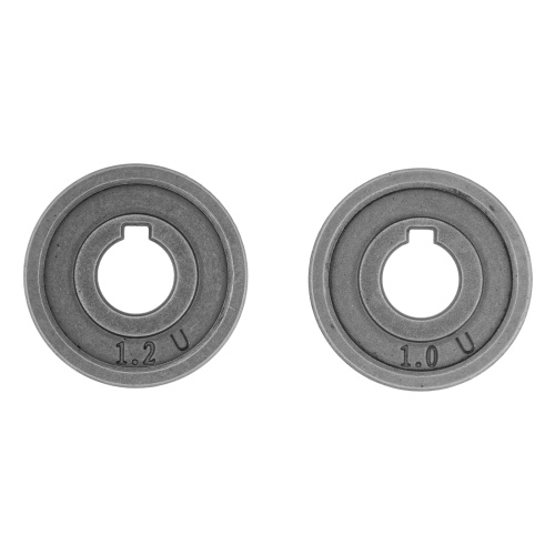 Подающий ролик, U профиль под алюминиевую проволоку 1,0-1,2 мм, 2 шт Denzel по ценам производителя в Краснодаре с доставкой по всей России