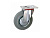 Колесо поворотное серая резина SC 63 f 160 мм по ценам производителя в Краснодаре с доставкой по всей России