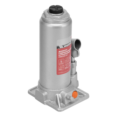 Домкрат гидравлический бутылочный, 6 т, h подъема 216-413 мм, в пластиковом кейсе Matrix купить в Москве с доставкой по всей России | ProtosMarket.ru