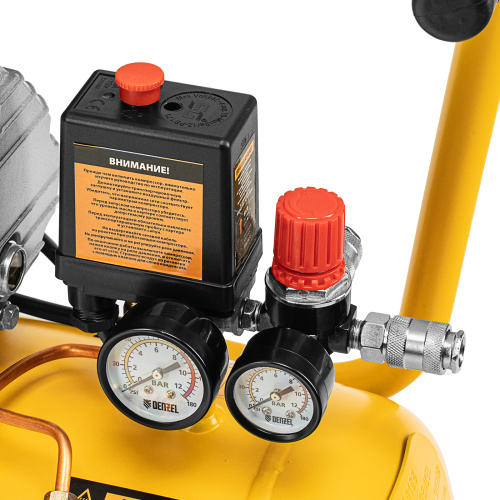 Компрессор воздушный прям. привод DCV1800/50, 1,8 кВт, 50 литров, 320 л/мин Denzel по ценам производителя в Краснодаре с доставкой по всей России