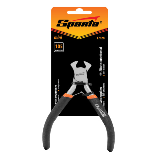 Кусачки торцевые Mini, 105 мм, никелированные, авторазжим Sparta по ценам производителя в Краснодаре с доставкой по всей России