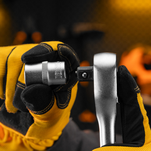 Ключ-трещотка 1/2", 90 зубьев, с быстрым сбросом, CrV Denzel по ценам производителя в Краснодаре с доставкой по всей России