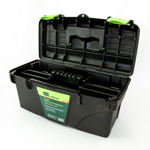 Ящик для инструмента, 410 х 215 х 197 мм, 16", пластик Сибртех по ценам производителя в Краснодаре с доставкой по всей России