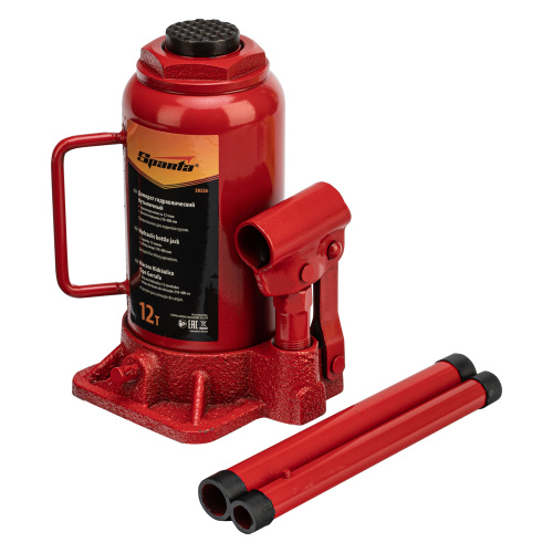 Домкрат гидравлический бутылочный, 12 т, h подъема 210-400 мм Sparta по ценам производителя в Краснодаре с доставкой по всей России