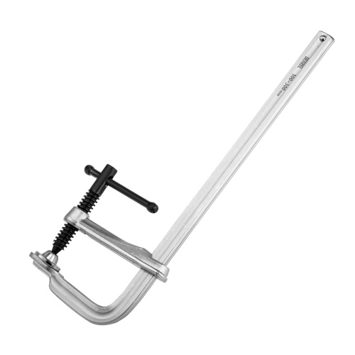 Струбцина F-образная, 100x300мм, кованая Denzel по ценам производителя в Краснодаре с доставкой по всей России