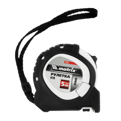 Рулетка Neon,5 м x 19 мм,обрезиненный корпус,3 фиксации,Pro Matrix по ценам производителя в Краснодаре с доставкой по всей России