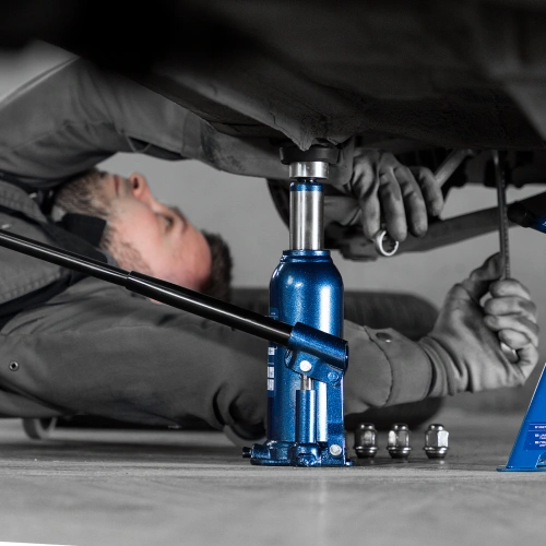 Домкрат гидравлический бутылочный, 6 т, h подъема 207-404 мм Stels по ценам производителя в Краснодаре с доставкой по всей России