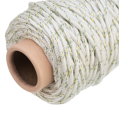 Фал плетеный капроновый с сердечником, 6 мм, L 100 м, 16-прядный, Сибртех по ценам производителя в Краснодаре с доставкой по всей России