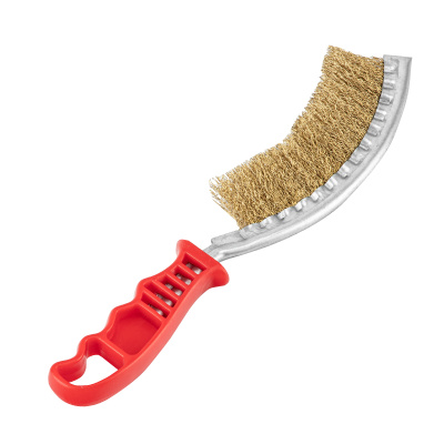 Щетка металлическая изогнутая, пластиковая ручка Matrix по ценам производителя в Краснодаре с доставкой по всей России