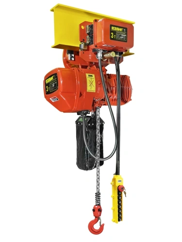 3т 6м таль цепная ТЭЦ OCALIFT 03-01D 380в передвижная две скорости купить в Москве с доставкой по всей России | ProtosMarket.ru