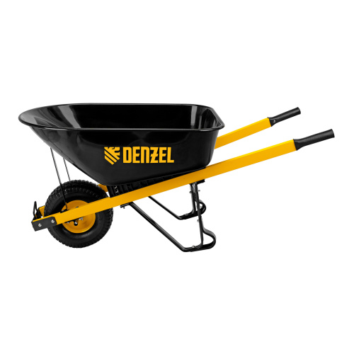 Тачка строительная, усиленная, объем 140 л, 230 кг, колесо 15х6.00-6 Denzel по ценам производителя в Краснодаре с доставкой по всей России