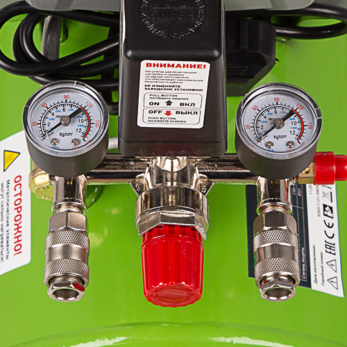 Компрессор воздушный КК-1500/50, 1.5 кВт, 198 л/мин, 50 л, прямой привод, масляный Сибртех по ценам производителя в Краснодаре с доставкой по всей России