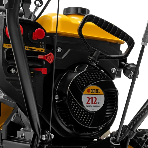 Бензиновая снегоуборочная машина SBM 610S PRO, 212 cc, электростартер, фара, обогрев Denzel по ценам производителя в Краснодаре с доставкой по всей России