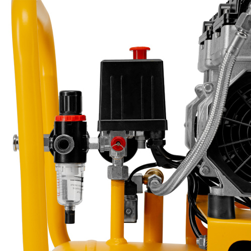 Компрессор безмасляный, малошумный DLS 1500/50, 1500 ВТ, 2x750, 50 л, 260 л/мин Denzel по ценам производителя в Краснодаре с доставкой по всей России