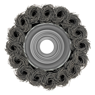 Щетка для УШМ, 65 мм, М14, "чашка", крученая проволока 0.35 мм Matrix по ценам производителя в Краснодаре с доставкой по всей России