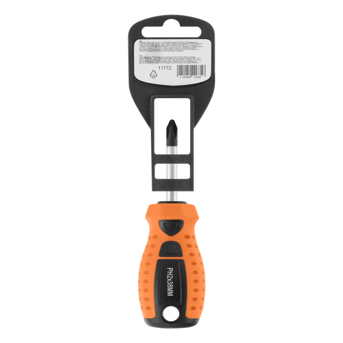 Отвертка "Point", PH2 х 38 мм, CS, двухкомпонентная рукоятка Sparta по ценам производителя в Краснодаре с доставкой по всей России