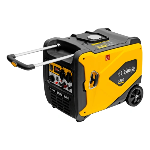 Генератор инверторный GS-5500iSE, 5,5 кВт, 230 В, закрытый корпус,электростартер Denzel по ценам производителя в Краснодаре с доставкой по всей России