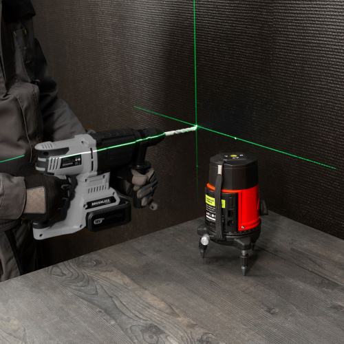 Лазерный уровень CRX-30G, 30 м, зеленый луч, батарейки, резьба 5/8" MTX по ценам производителя в Краснодаре с доставкой по всей России