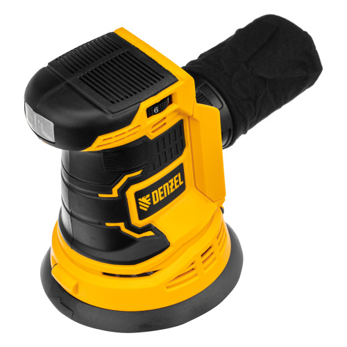 Машина шлифовальная эксцентриковая аккумуляторная COS-125-0, 18В Li-Ion Denzel по ценам производителя в Краснодаре с доставкой по всей России