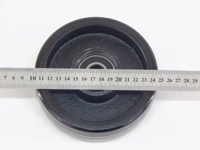 Колесо полиуретан 150х50 мм с подшипником для тележек гидравлических BFWL/BFL10/BFL15 по ценам производителя в Краснодаре с доставкой по всей России