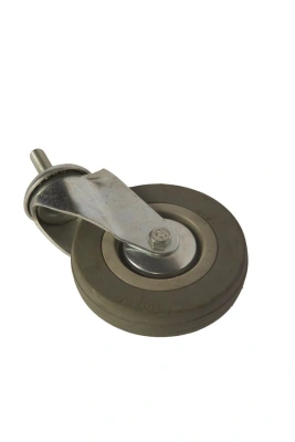 Колесо аппаратное поворотное SCtg 55 120 мм с болтом (серое) (F) по ценам производителя в Краснодаре с доставкой по всей России