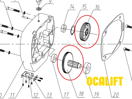 Редукторная пара 0201/0302 по ценам производителя в Краснодаре с доставкой по всей России