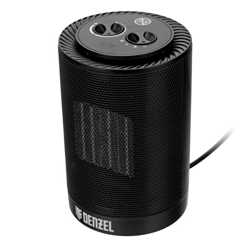 Тепловентилятор керамический DTFC-1200S, вращение, 3 реж., вент., нагрев 600/1200 Вт Denzel по ценам производителя в Краснодаре с доставкой по всей России