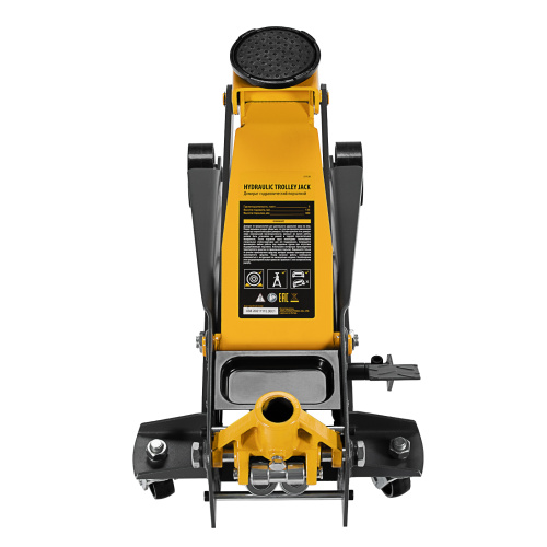 Домкрат гидравлический подкатной 3 т, с фиксатором, быстрый подъем, 135-480 мм, профессиональный Denzel по ценам производителя в Краснодаре с доставкой по всей России