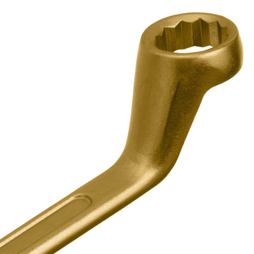 Ключ накидной, 19 х 22 мм, желтый цинк Сибртех по ценам производителя в Краснодаре с доставкой по всей России