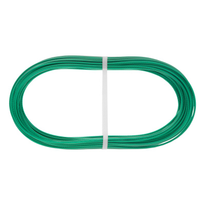Трос металлополимерный зеленый ПР-2.0, толщина 2.0 мм, моток 20 метров Сибртех по ценам производителя в Краснодаре с доставкой по всей России