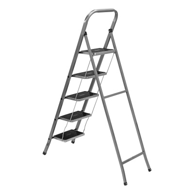 Стремянка 5 ступени, с полимерными ковриками, Сибртех по ценам производителя в Краснодаре с доставкой по всей России