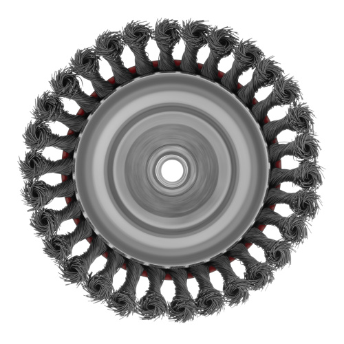 Щетка для УШМ, 150 мм, М14, "чашка", крученая проволока 0.5 мм Matrix по ценам производителя в Краснодаре с доставкой по всей России