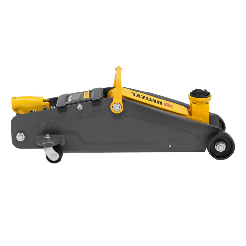 Домкрат гидравлический подкатной с фиксатором, 2,8 т, 135-385 мм Denzel по ценам производителя в Краснодаре с доставкой по всей России