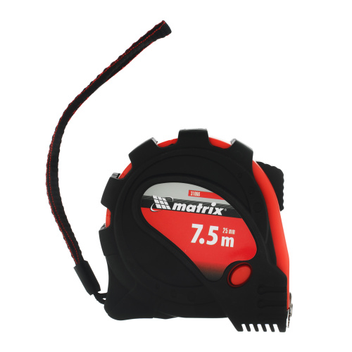 Рулетка Status Magnet 3 fixations,7,5 м х 25 мм,обрезиненный корпус,зацеп с магнитом Matrix по ценам производителя в Краснодаре с доставкой по всей России