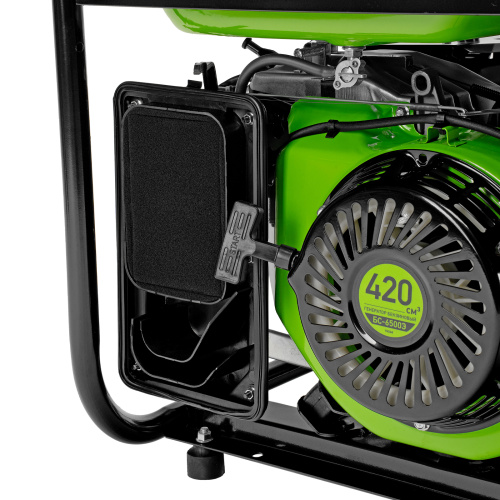 Генератор бензиновый БС-6500Э, 5.5 кВт, 230В, четырехтактный, 25 л, электростартер Сибртех по ценам производителя в Краснодаре с доставкой по всей России