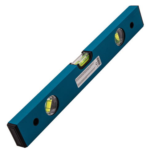 Уровень алюминиевый усиленный, 400 мм, 3 глазка Gross по ценам производителя в Краснодаре с доставкой по всей России